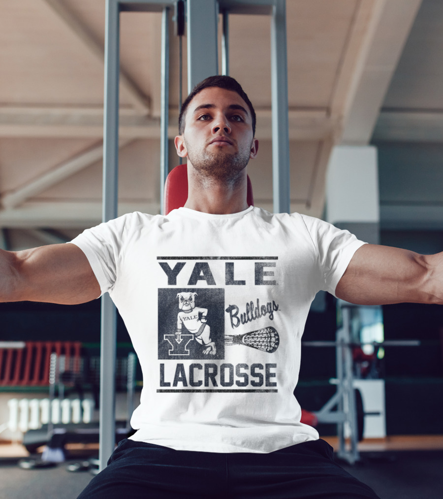 Yale Bulldogs Lacrosse Team Spirit Y T-Shirt