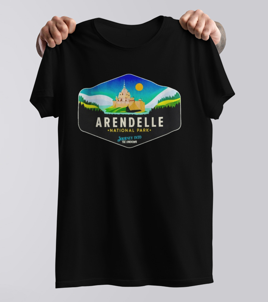 Arendelle National Park Journey Into The Unknown Castle Adventure T-Shirt