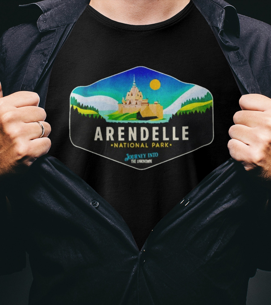 Arendelle National Park Journey Into The Unknown Castle Adventure T-Shirt