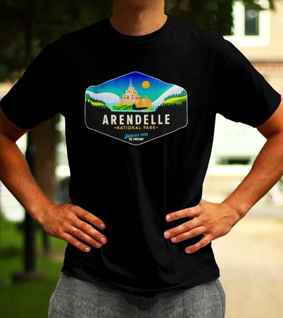 Arendelle National Park Journey Into The Unknown Castle Adventure T-Shirt