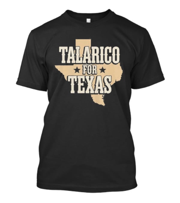 Talarico For Texas Campaign State Map T-Shirt