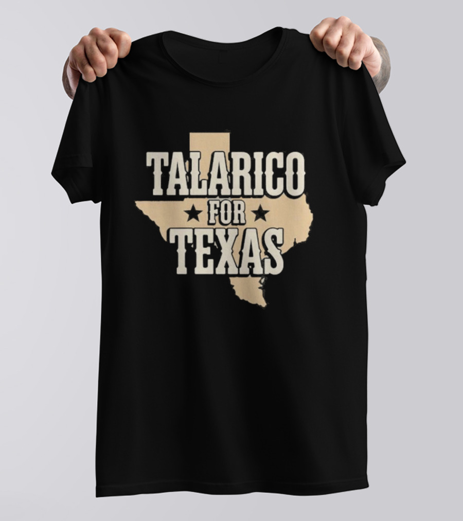 Talarico For Texas Campaign State Map T-Shirt