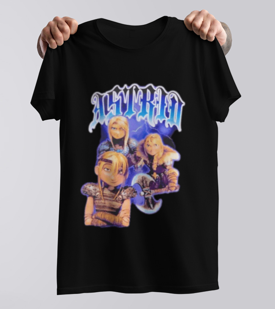 Astrid Collage How To Train Your Dragon T-Shirt