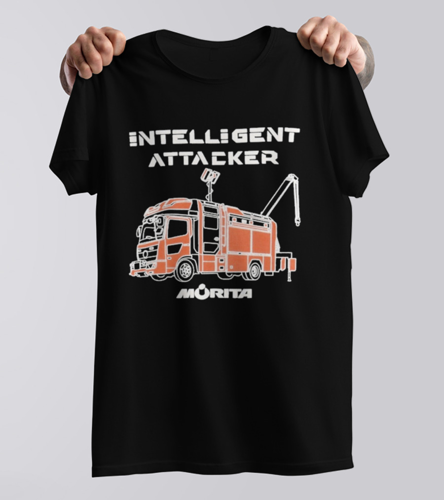 INTELLIGENT ATTACKER MORITA Fire Truck T-Shirt