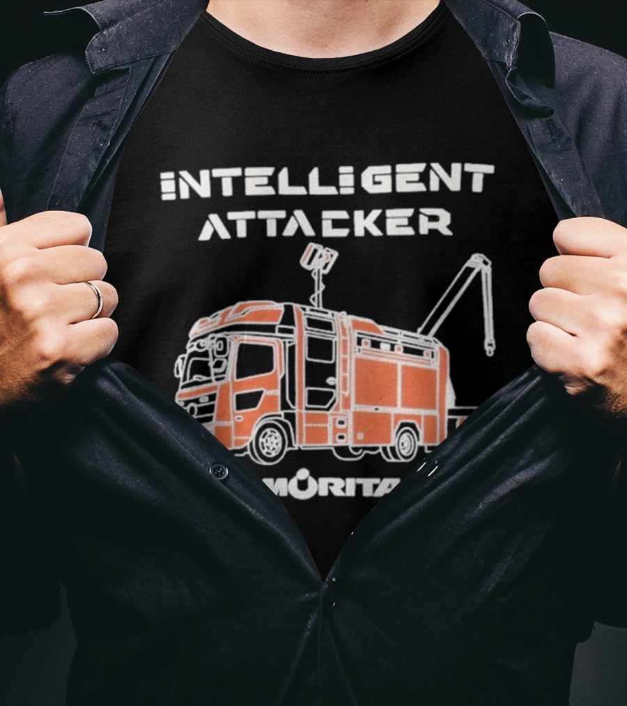INTELLIGENT ATTACKER MORITA Fire Truck T-Shirt