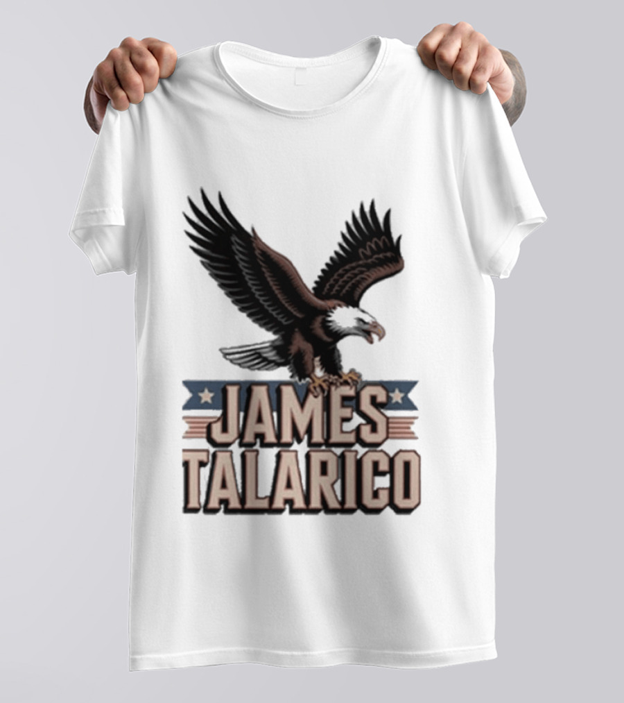 James Talarico Texas Senate 2026 Eagle Stars Stripes T-Shirt