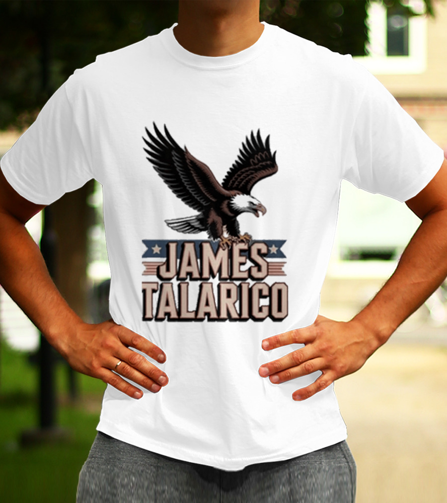 James Talarico Texas Senate 2026 Eagle Stars Stripes T-Shirt