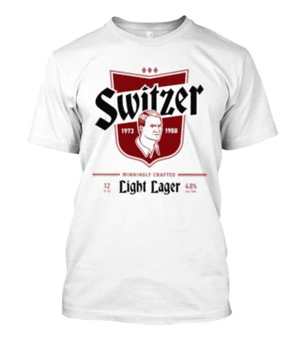 Switzer Light Lager Winningly Crafted Lager 4% T-Shirt