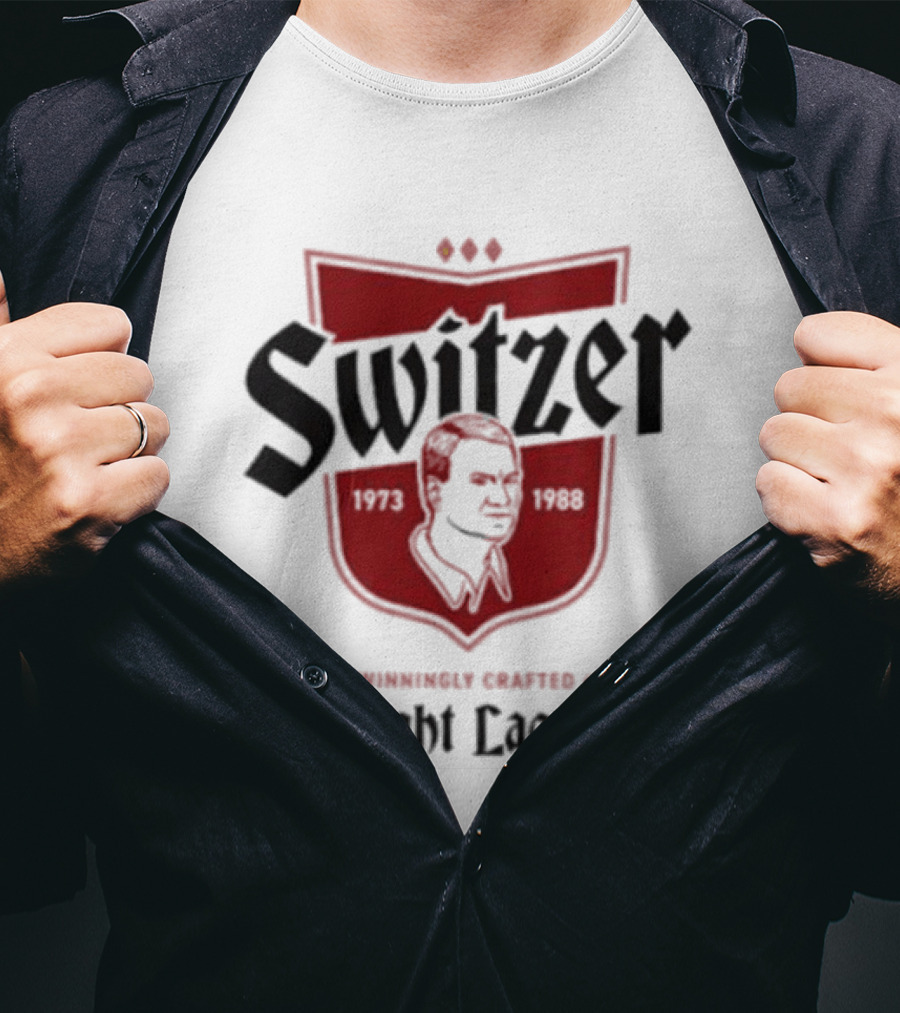 Switzer Light Lager Winningly Crafted Lager 4% T-Shirt