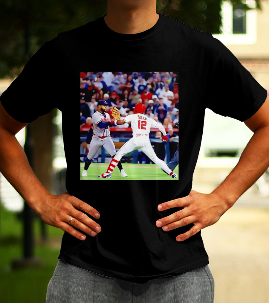 Jorge Soler And Reynaldo Lopez Intense MLB Clash Seven Game Suspensions 2026 T-Shirt
