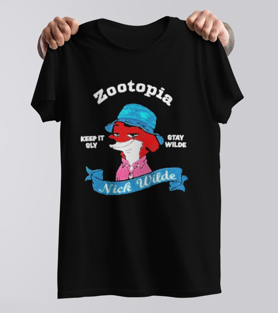 Zootopia Nick Wilde Keep It Sly Stay Wilde T-Shirt