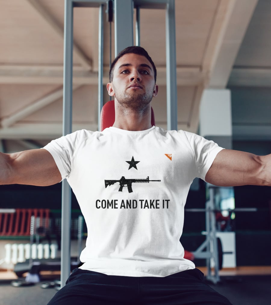 Grunt Come And Take It Rifle Star T-Shirt