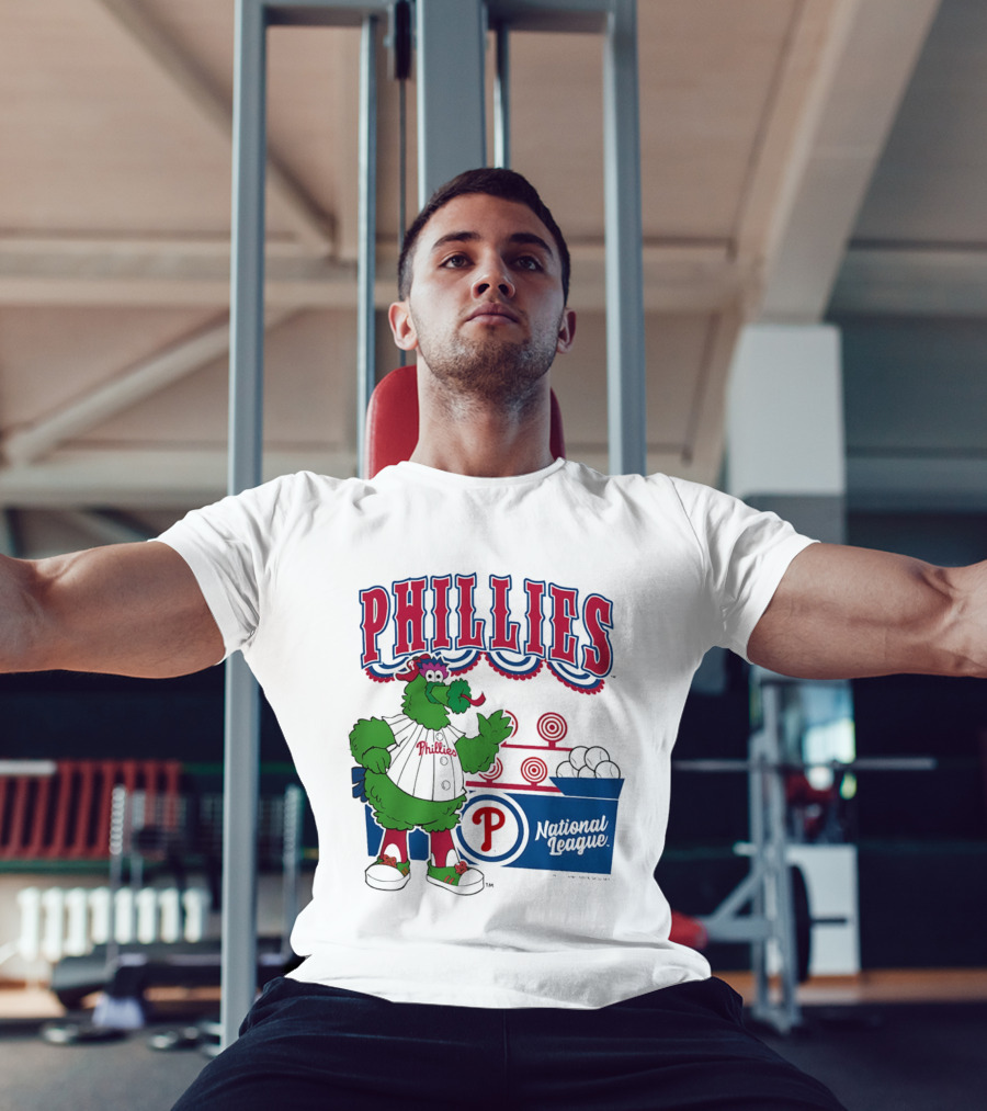 Philadelphia Phillies 2026 Step Back Up Phillies Phanatic National League T-Shirt
