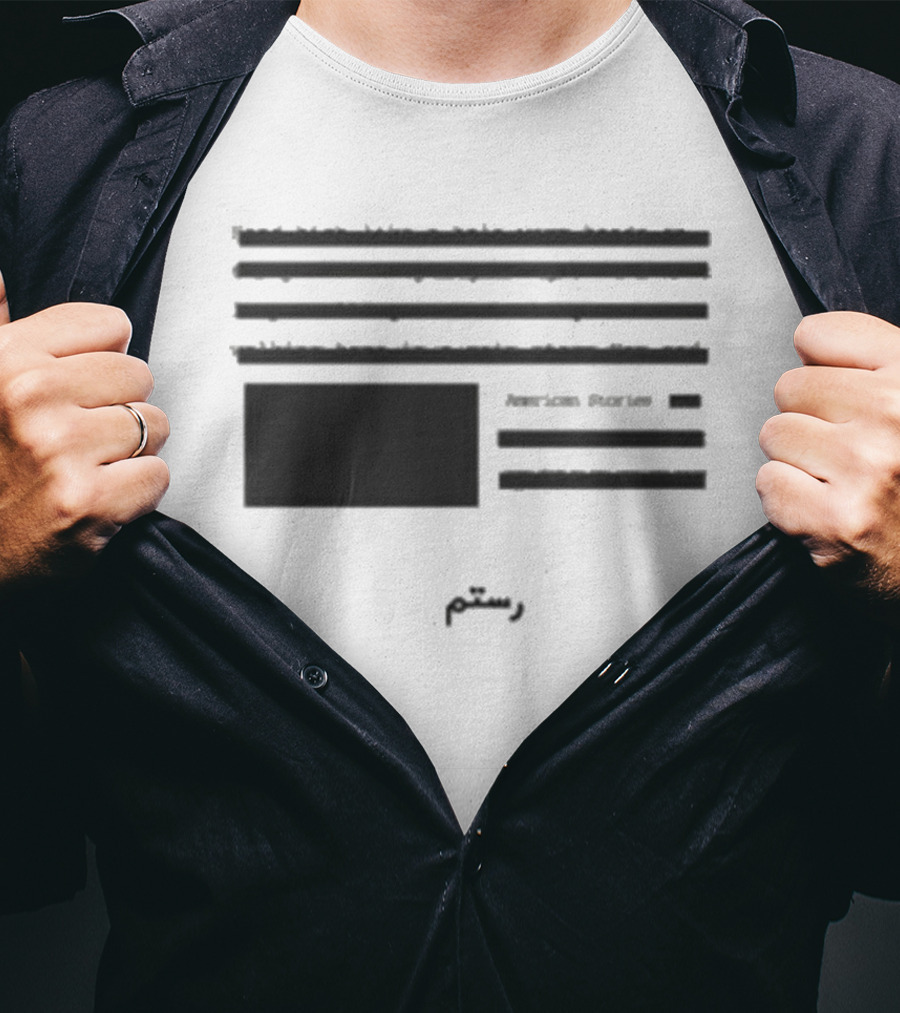 Rostam Redacted Favorite Resort Spring High Mountain T-Shirt