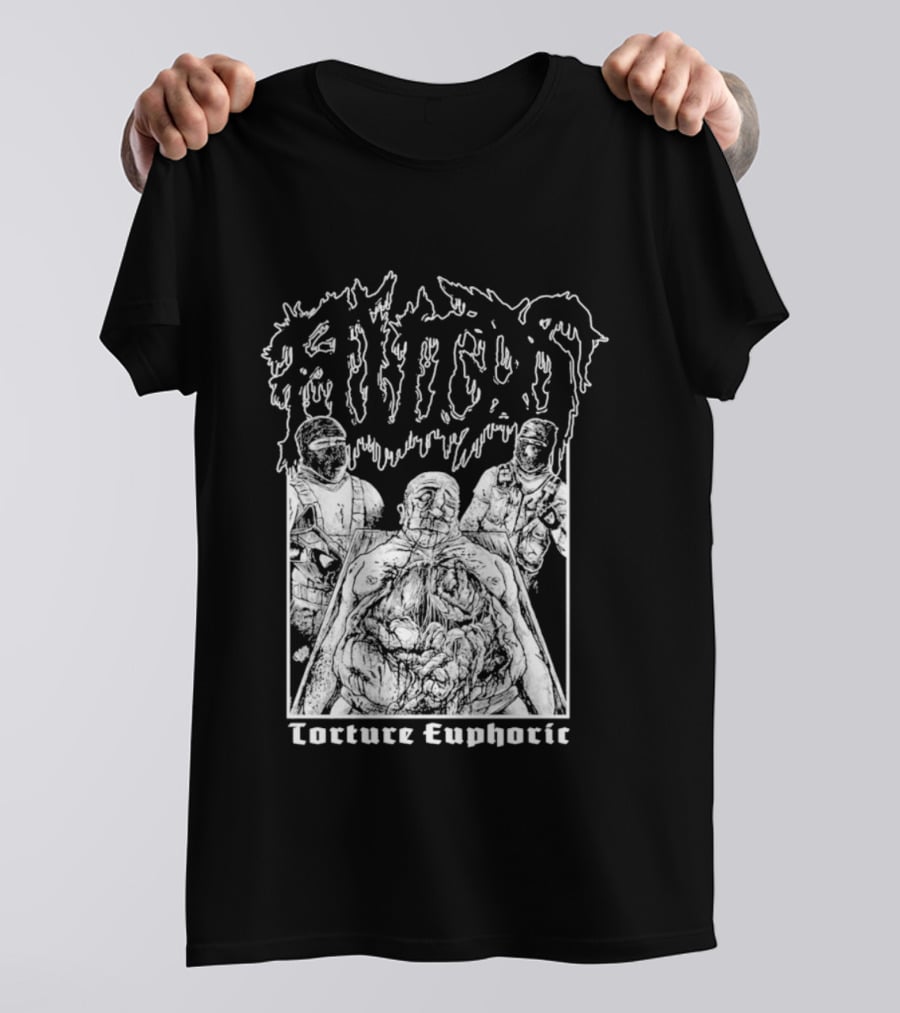 Fluids Torture Euphoric Gruesome Horror Fantasy T-Shirt