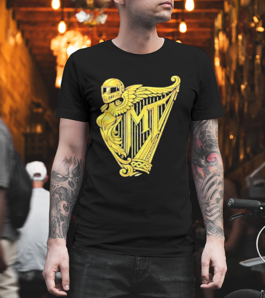 Murder Town USA MT Harp Winged Helmet T-Shirt