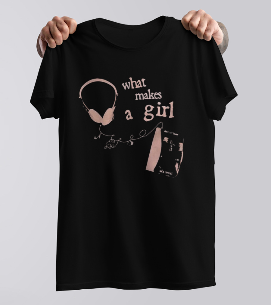 Conan Gray Wishbone World Tour 2026 What Makes A Girl Headphones Music Notes T-Shirt
