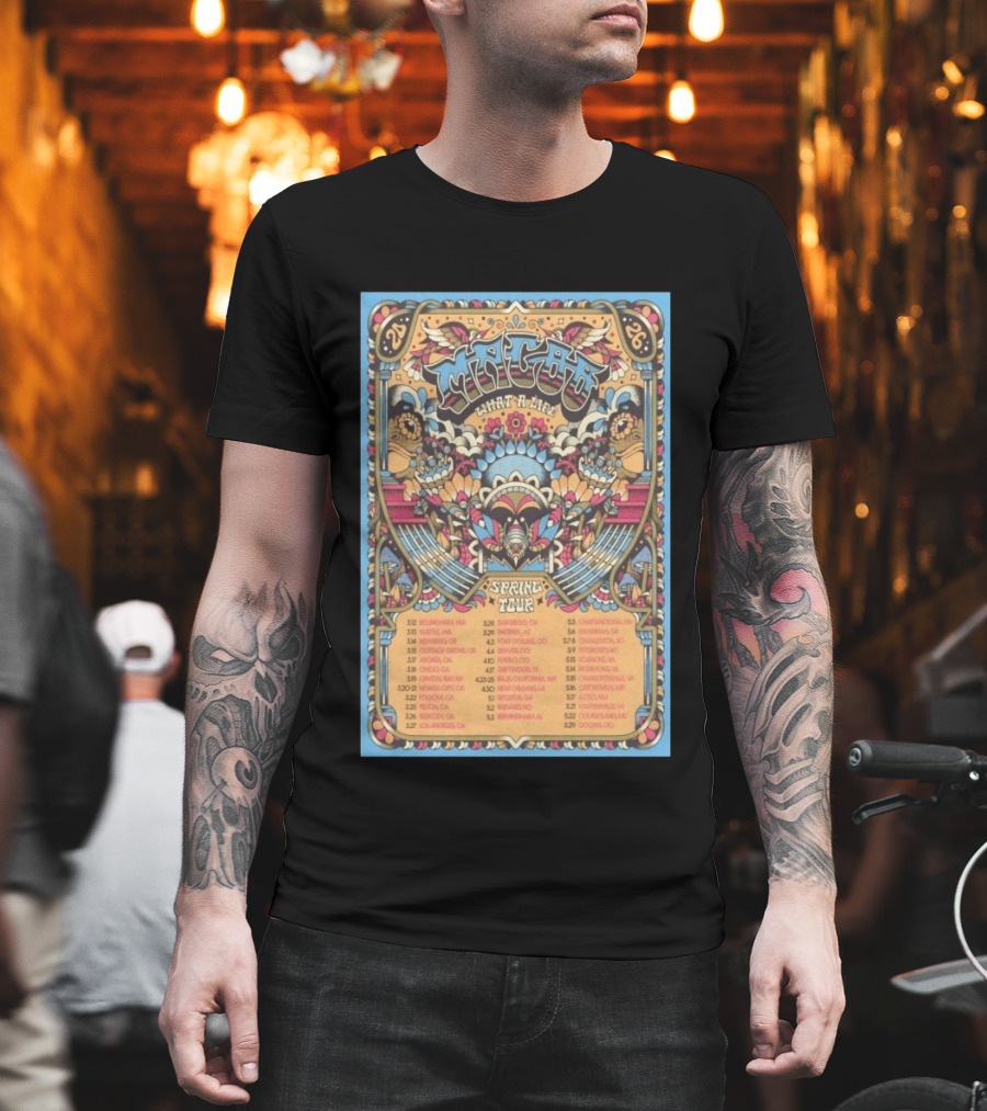 Magoo What A Life Spring Tour 2026 Vintage Festival Dates T-Shirt