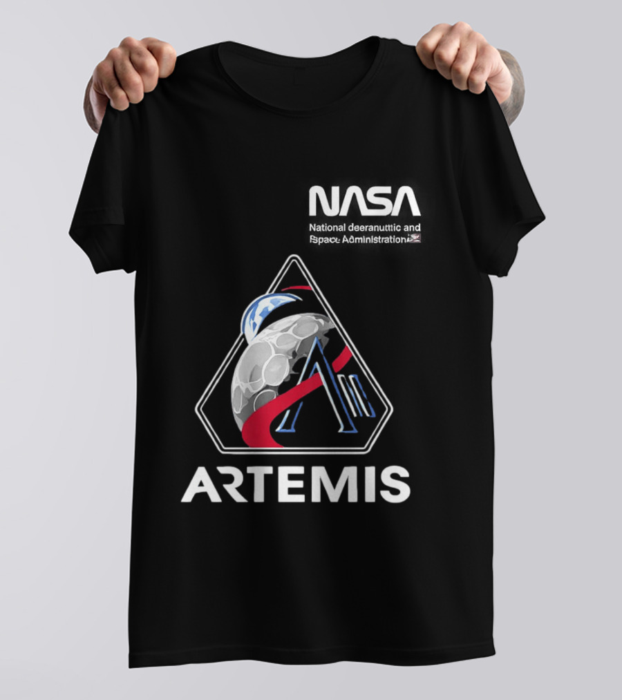 NASA Artemis 2 Mission Moon Exploration T-Shirt