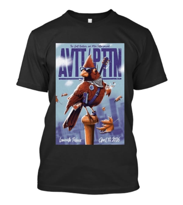Louisville Palace April 10 2026 The Avett Brothers And Mike Patton Event T-Shirt
