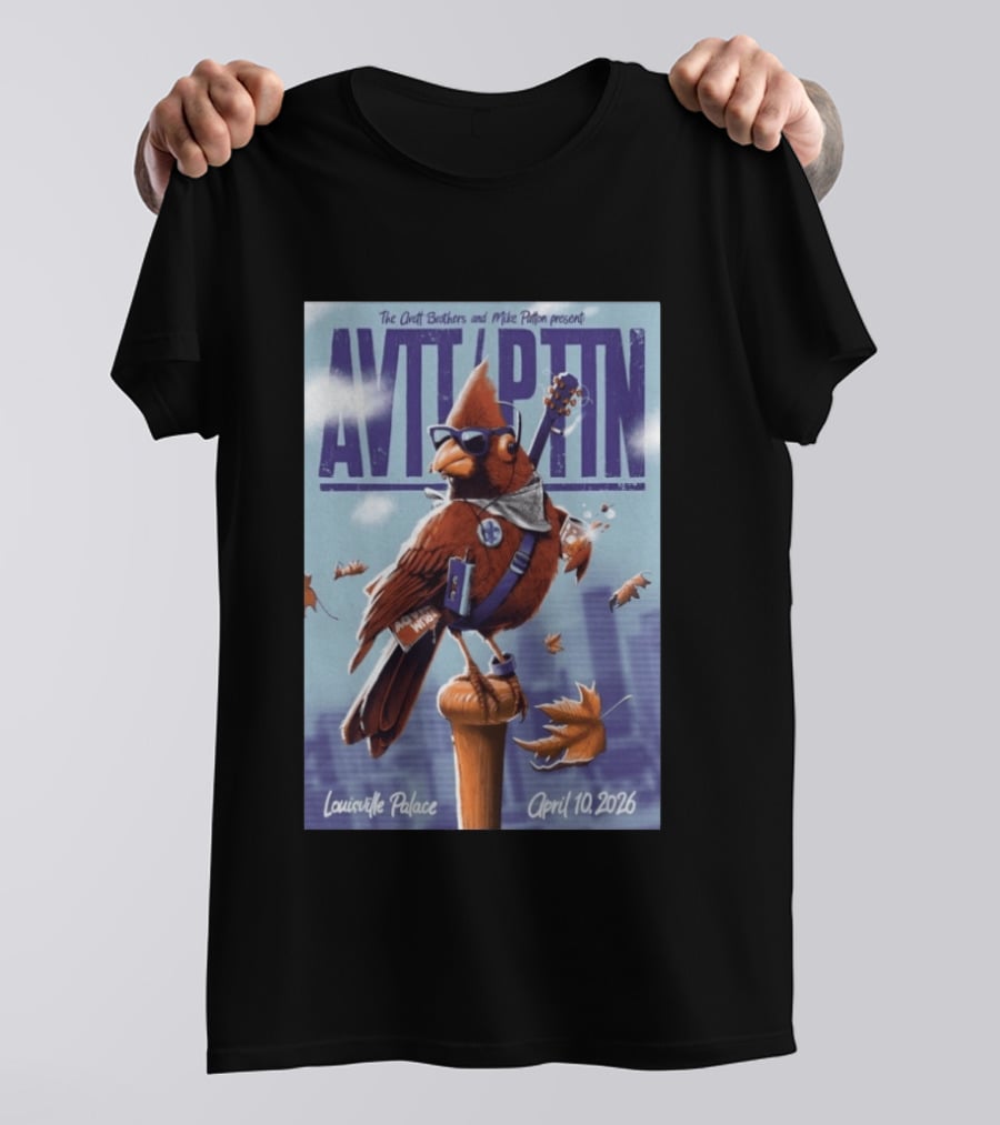Louisville Palace April 10 2026 The Avett Brothers And Mike Patton Event T-Shirt