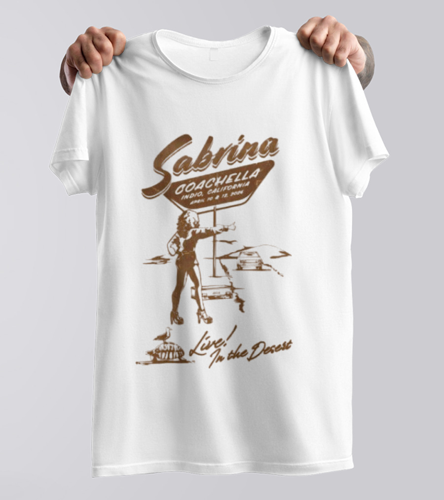 Sabrina Live In The Desert T-Shirt