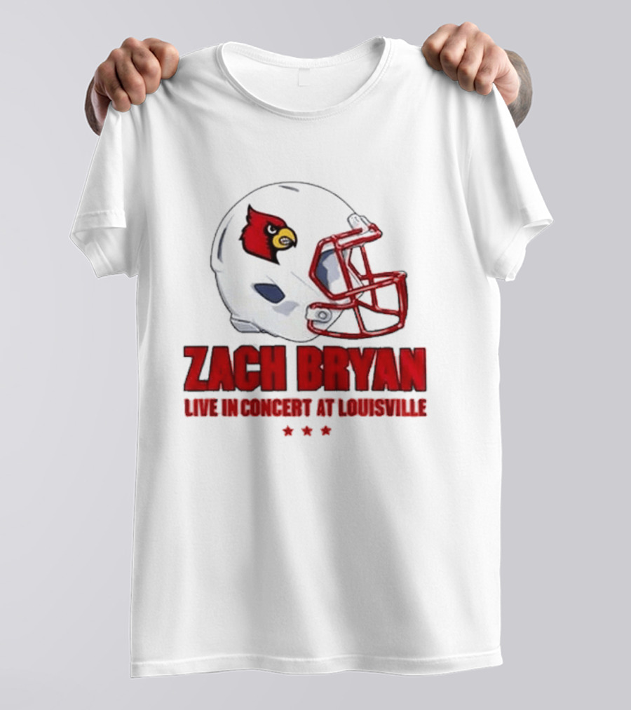 Zach Bryan Live In Concert At Louisville 2026 With Heaven On Tour L&N Federal Credit Union Stadium T-Shirt