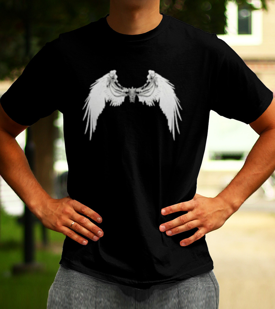Anyma X Lisa Bad Angel Wing T-Shirt