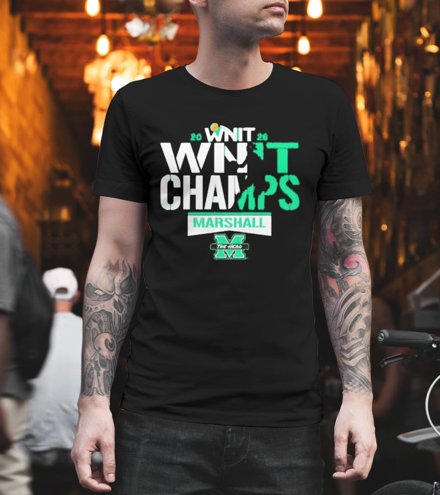 Marshall Thundering Herd 2026 WNIT Champs T-Shirt
