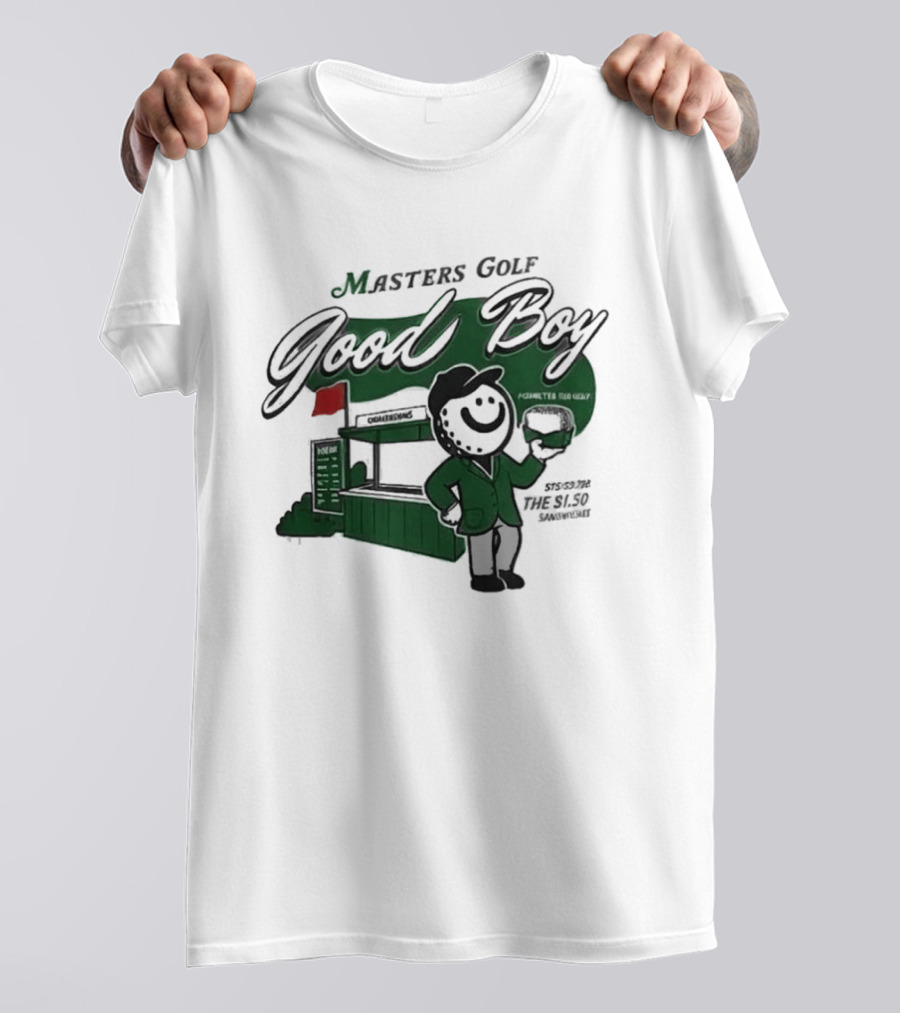 Masters Golf Good Boy Pimento Cheese 2026 Winner's Circle T-Shirt