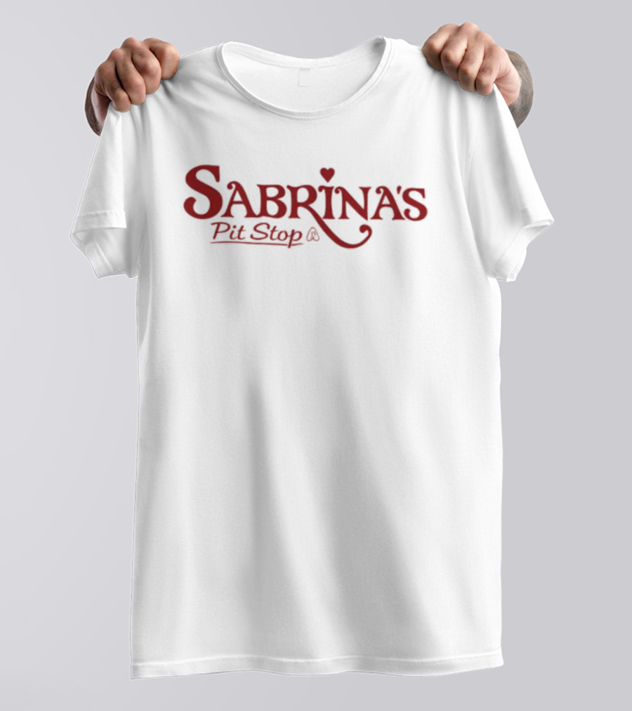 Sabrina's Pit Stop Heart T-Shirt