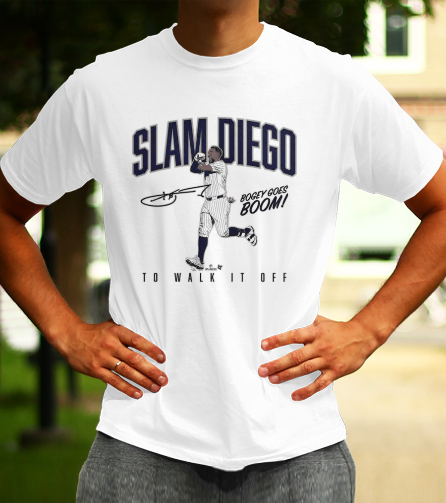 Slam Diego Bogey Boom To Walk It Off T-Shirt