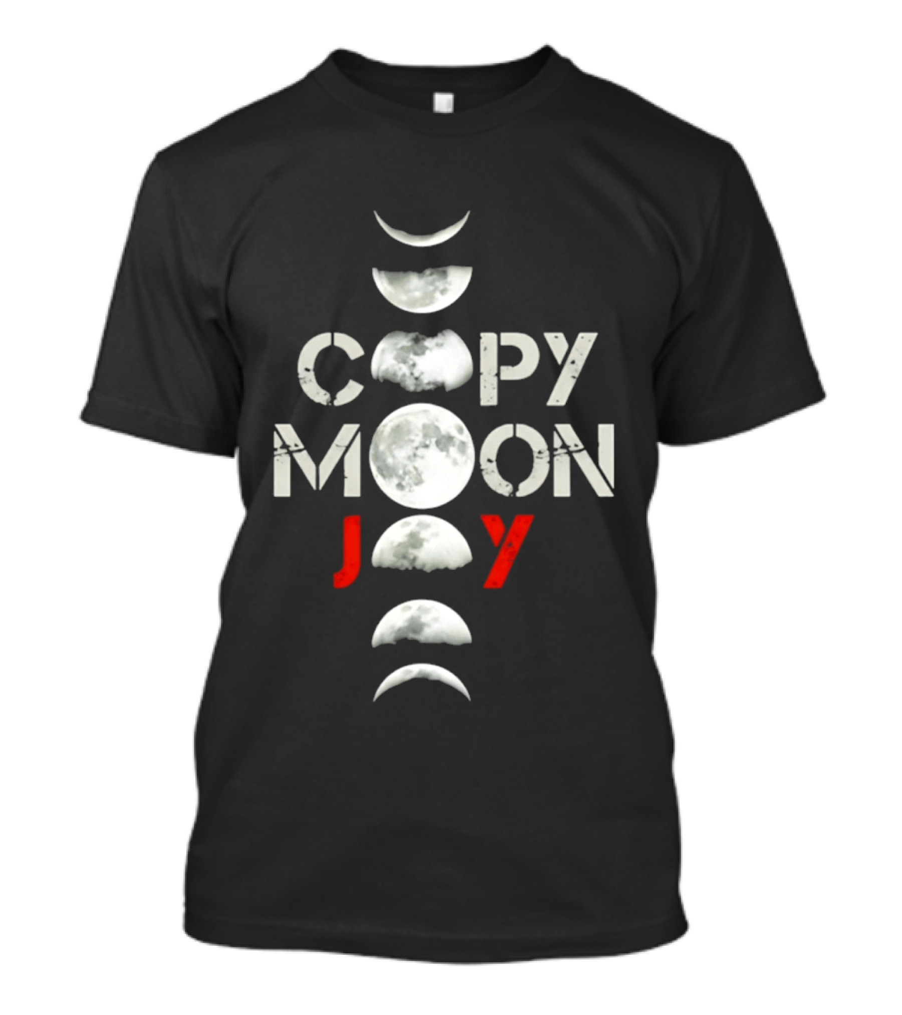 Copy Moon Joy Phases Lunar Cycle T-Shirt