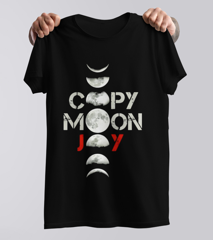 Copy Moon Joy Phases Lunar Cycle T-Shirt