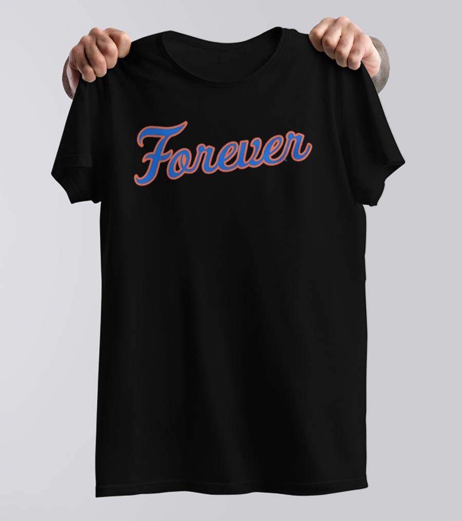 New York Mets Forever '26 Baseball Club Fan Gear T-Shirt