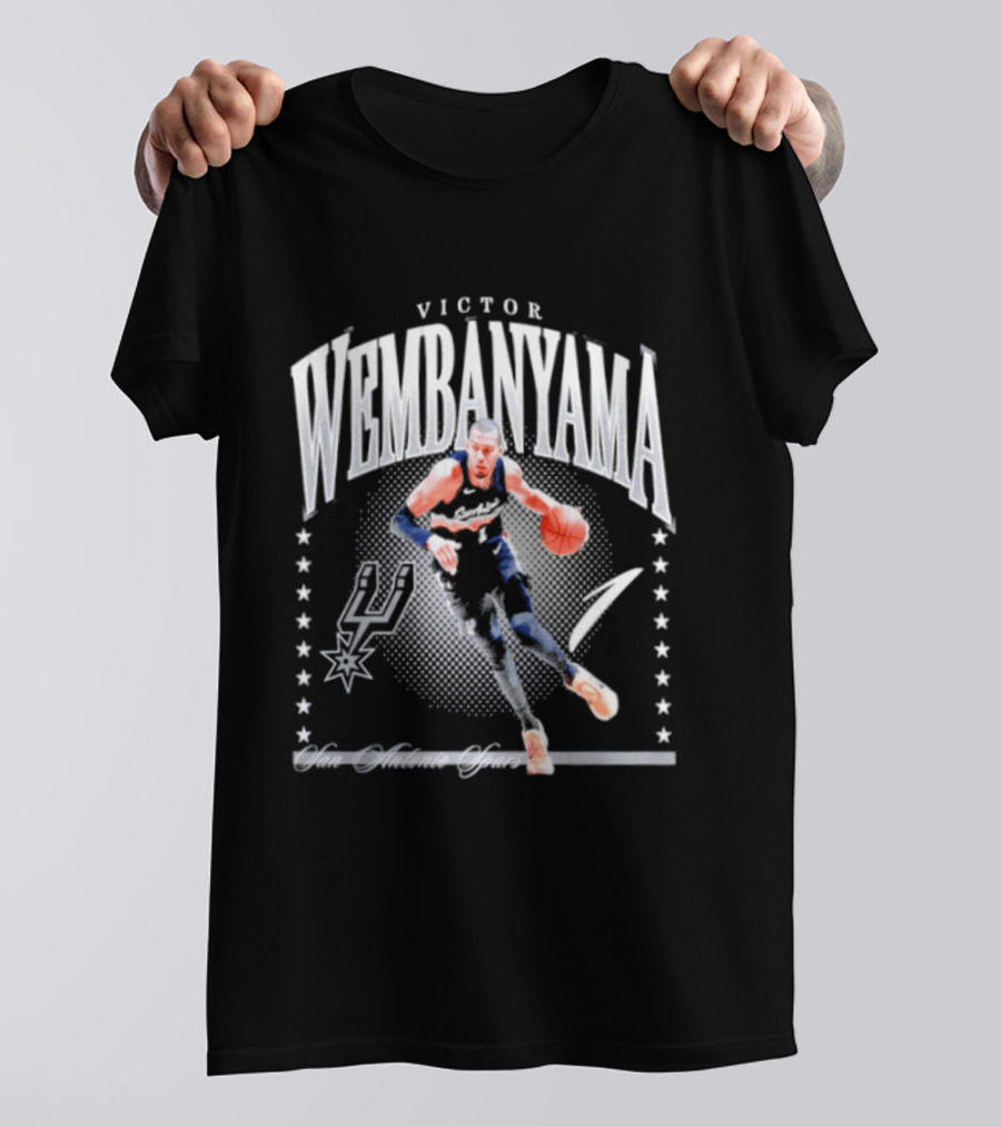 Victor Wembanyama San Antonio Spurs NBA Star Power T-Shirt