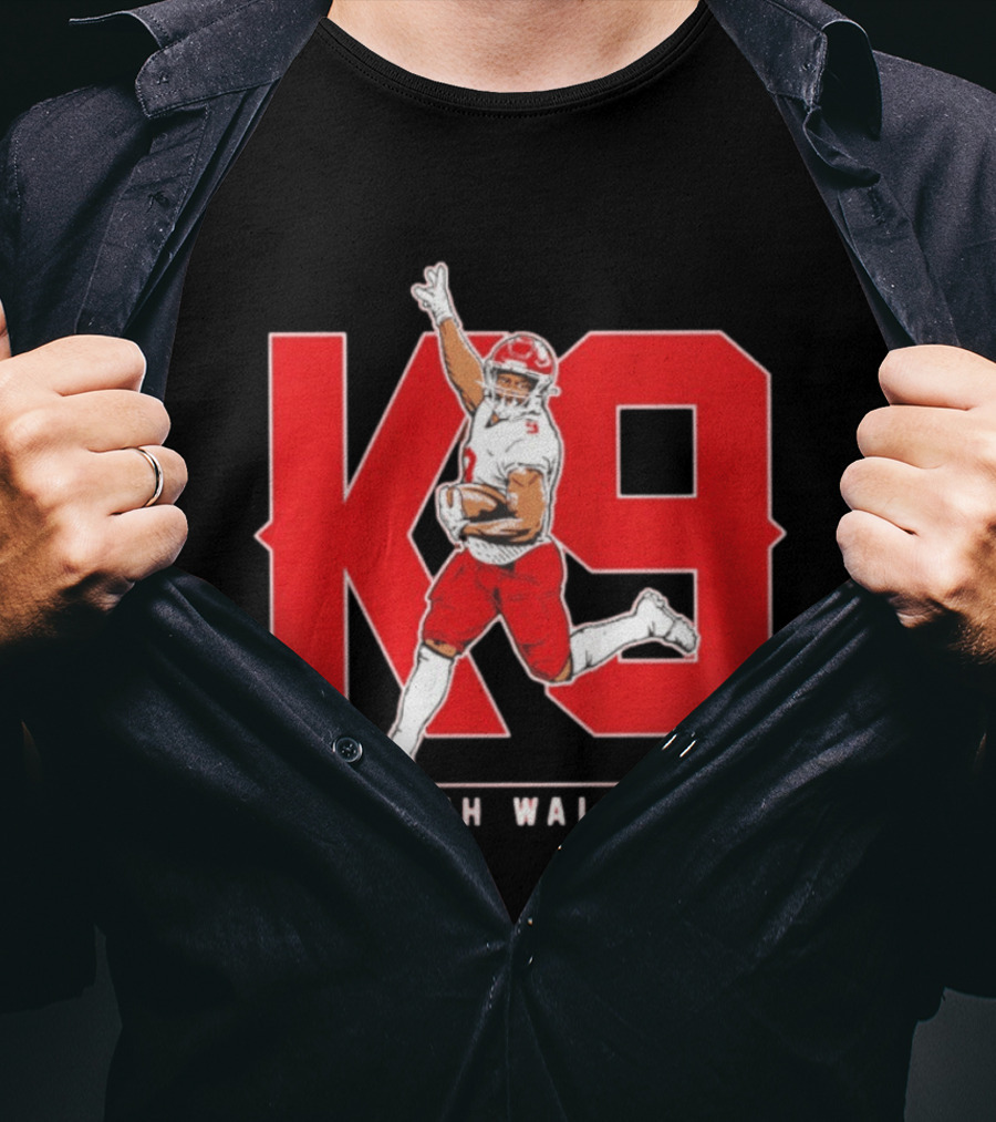 Kenneth Walker III K9 Kansas City Chiefs Football Player T-Shirt