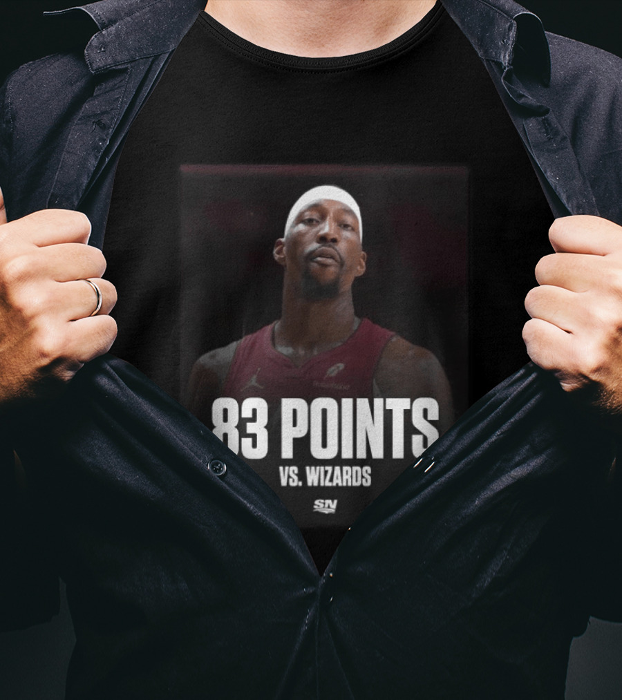 Bam Adebayo 83 Points Vs Wizards SN Sports Raptors T-Shirt