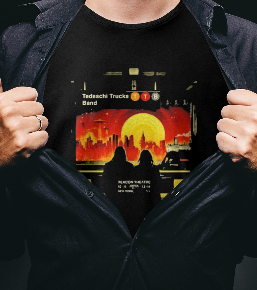 Tedeschi Trucks Band Live Beacon Theatre New York March 10 14 2026 T-Shirt