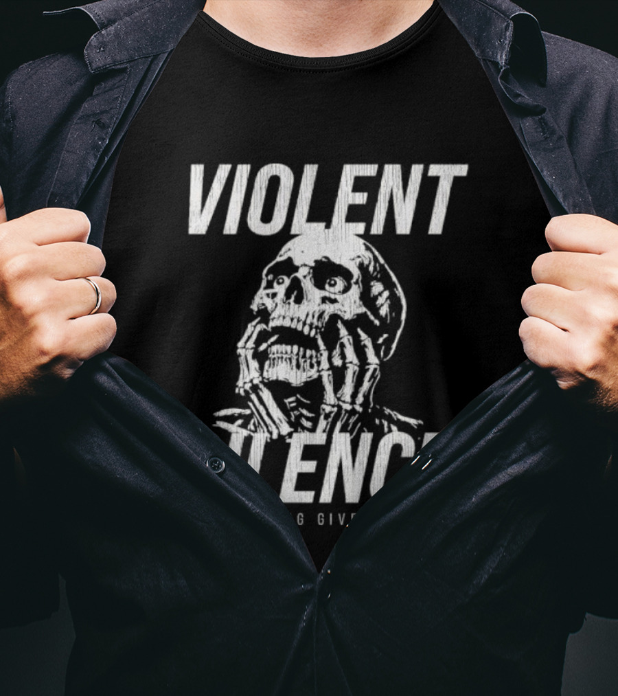 Violent Silence Nothing Given Co Skull T-Shirt