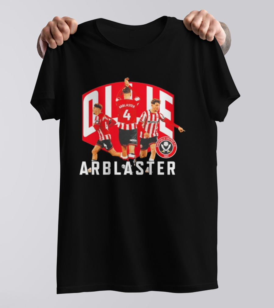 Ollie Arblaster 4 Sheffield United FC Player 1867 T-Shirt