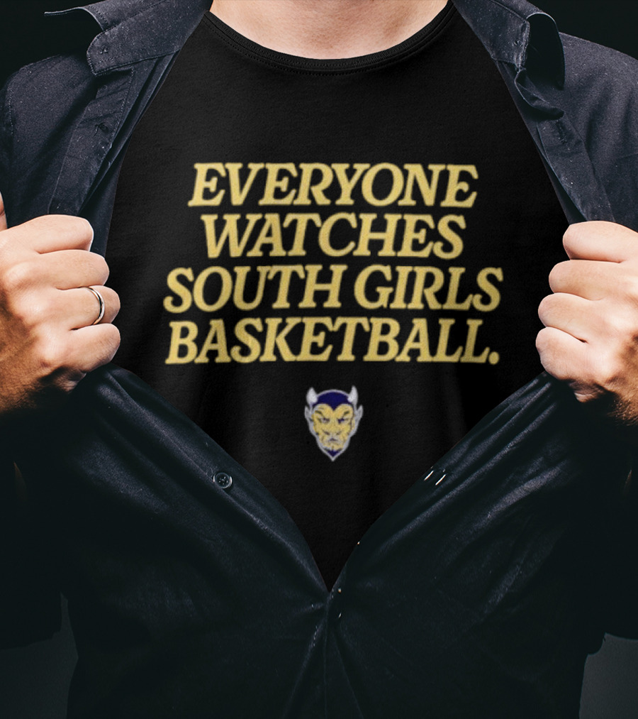Everyone Es South Girls Basketball Iconic Hornet Team Spirit T-Shirt