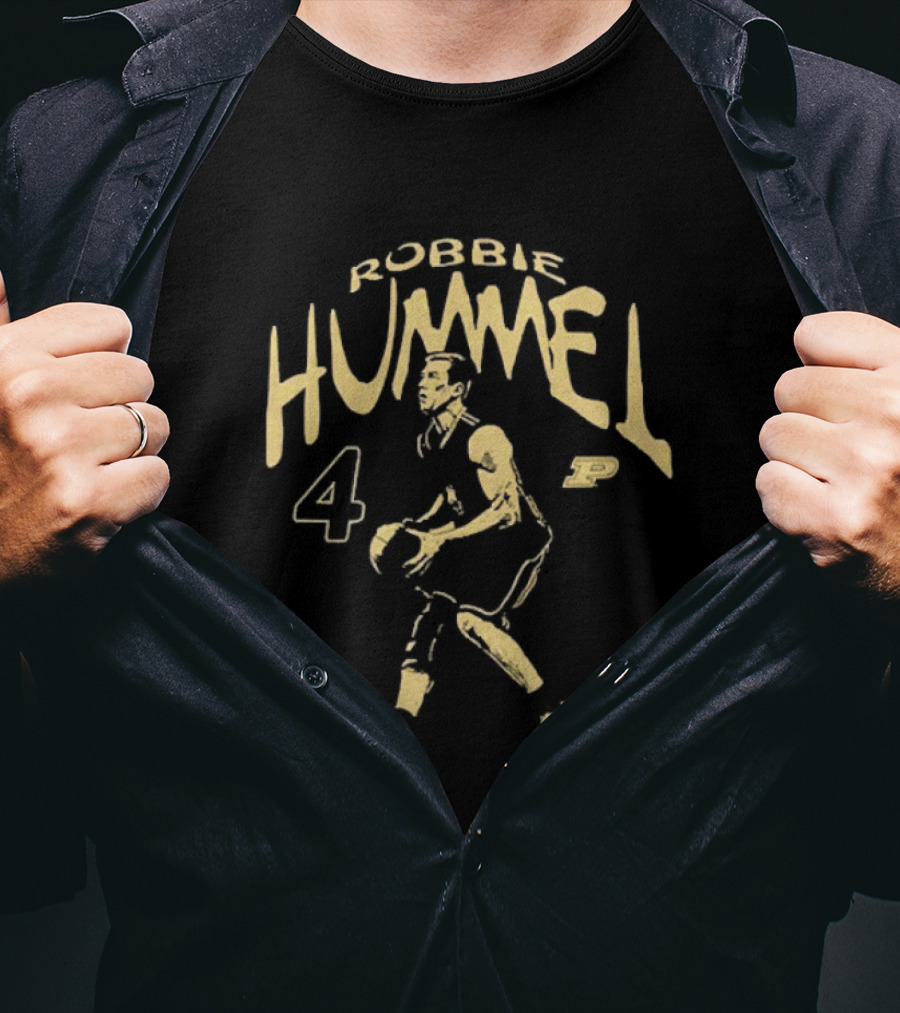 Robbie Hummel 4 Purdue Basketball Legends T-Shirt