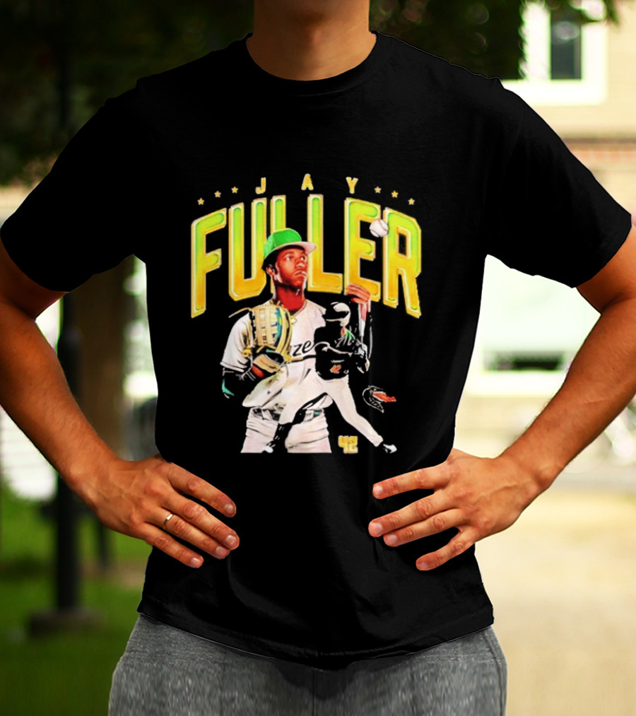 Jay Fuller UAB Baseball Player NCAA Collage With Catcher And Batter T-Shirt