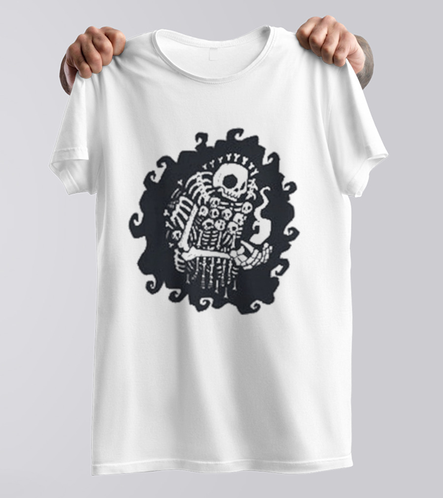 First Of The Dead Celestigail Intricate Skeleton Monster T-Shirt