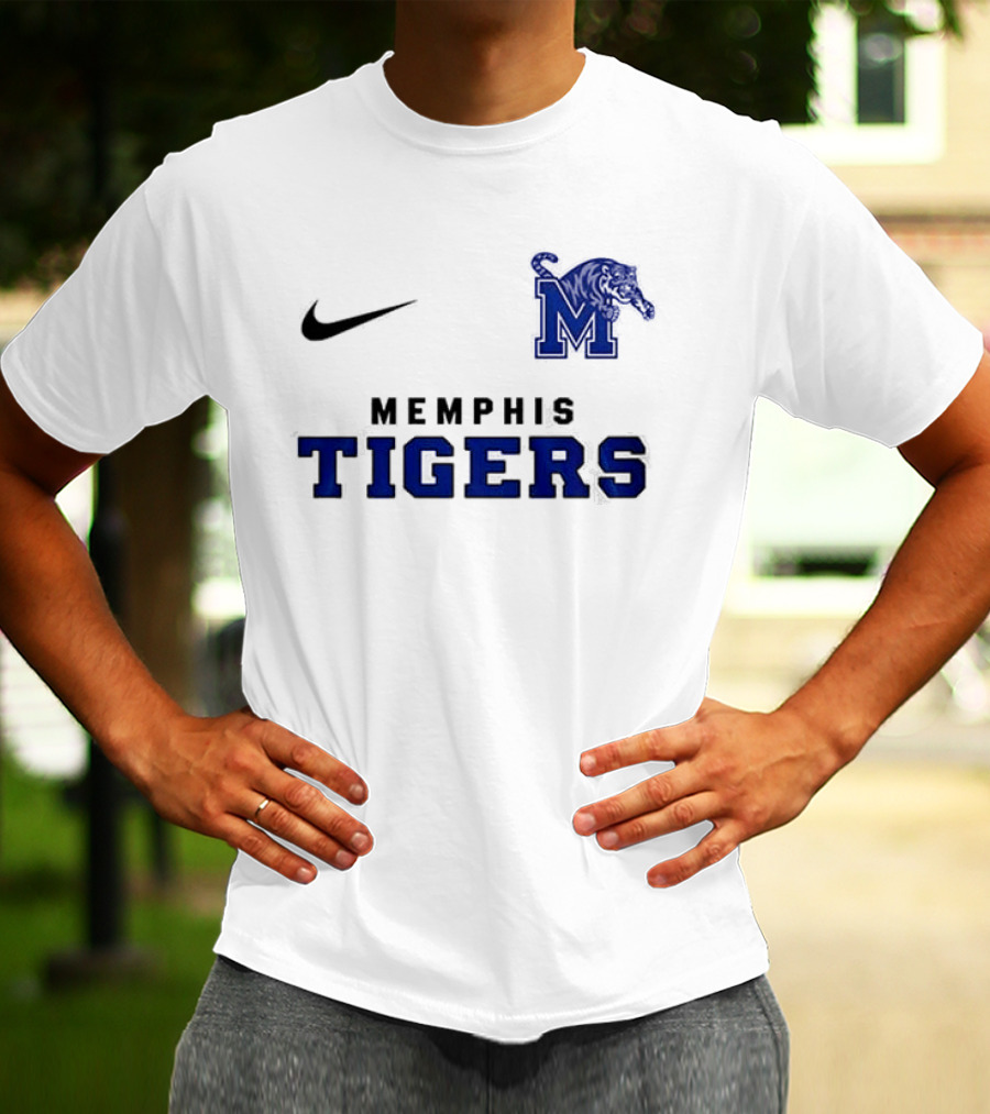 Memphis Tigers Snoopy And Friend It's The Most Wonderful Time Of The Year Nike Tiger M T-Shirt