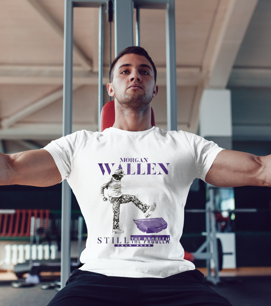 Morgan Wallen Still The Problem Tour 2026 Minnesota Vikings Collaboration T-Shirt