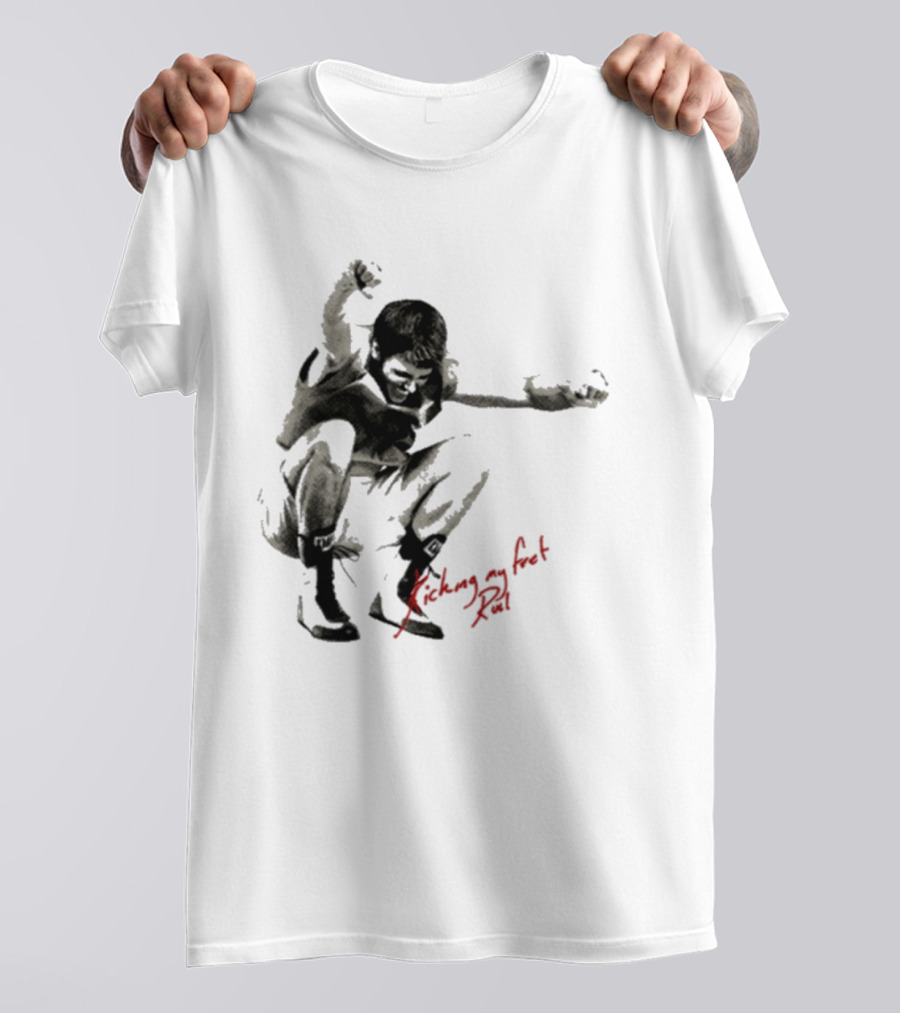 Ruel Kicking My Feet Dynamic Pose T-Shirt