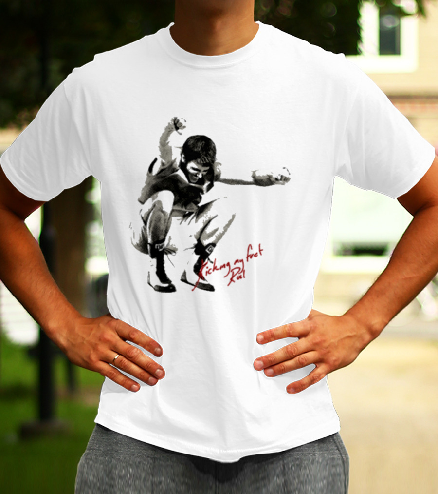 Ruel Kicking My Feet Dynamic Pose T-Shirt