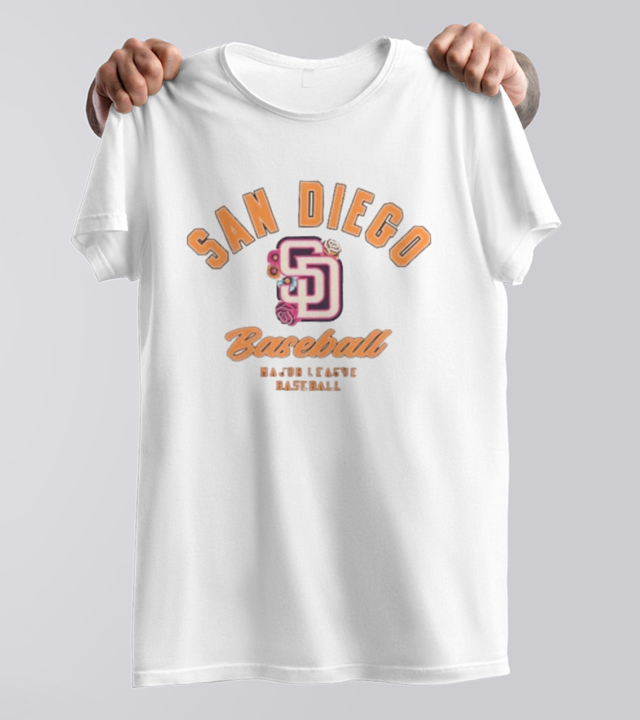 San Diego Padres Major League Baseball 2026 City Connect New Era Women's T-Shirt